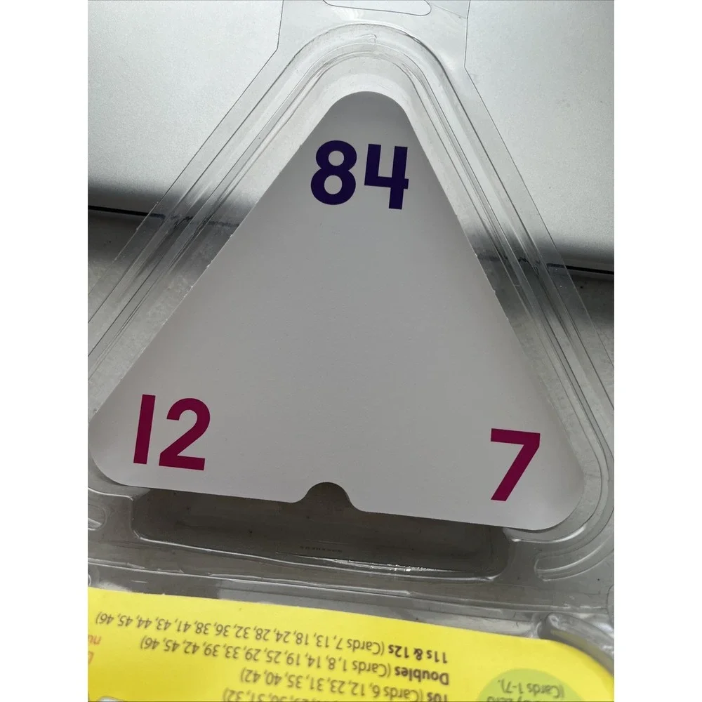 Three Corner Flash Cards Multiplication & Division 1-12